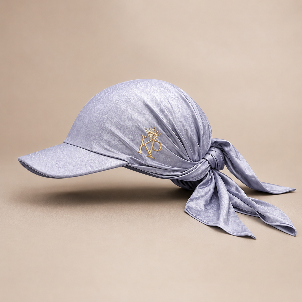 The Selah - Lavender Grey Bandana Cap | Everyday Head Wrap Cap for Women